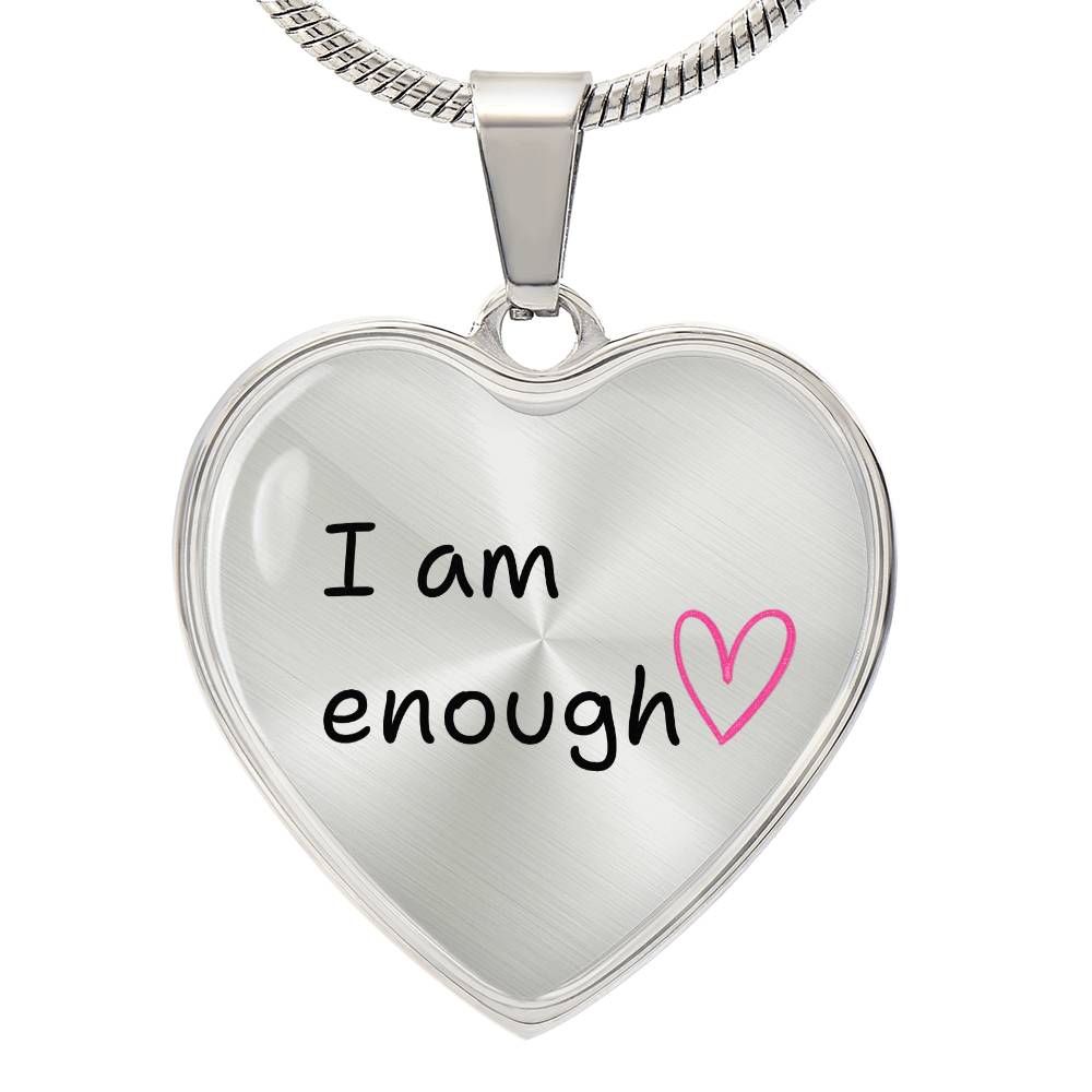 I Am Enough Necklace -Personalized
