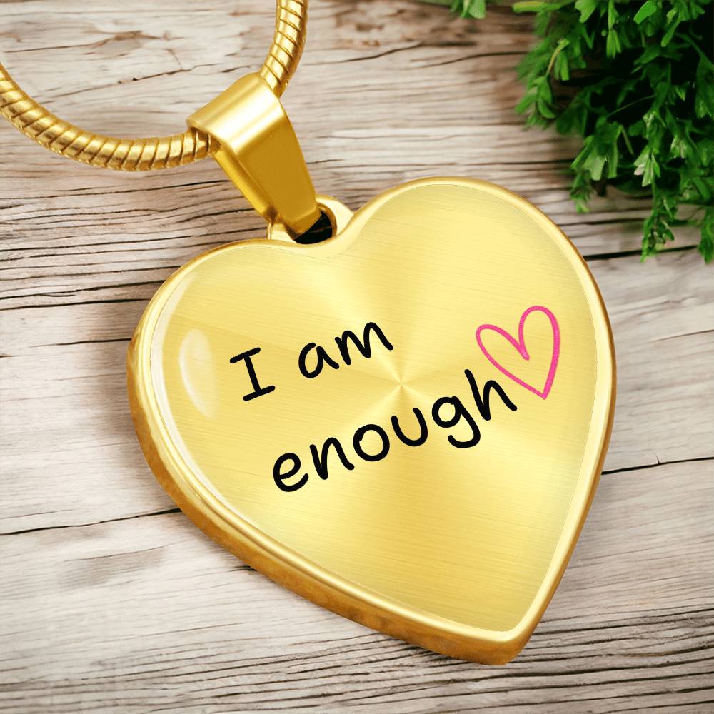I Am Enough Necklace -Personalized