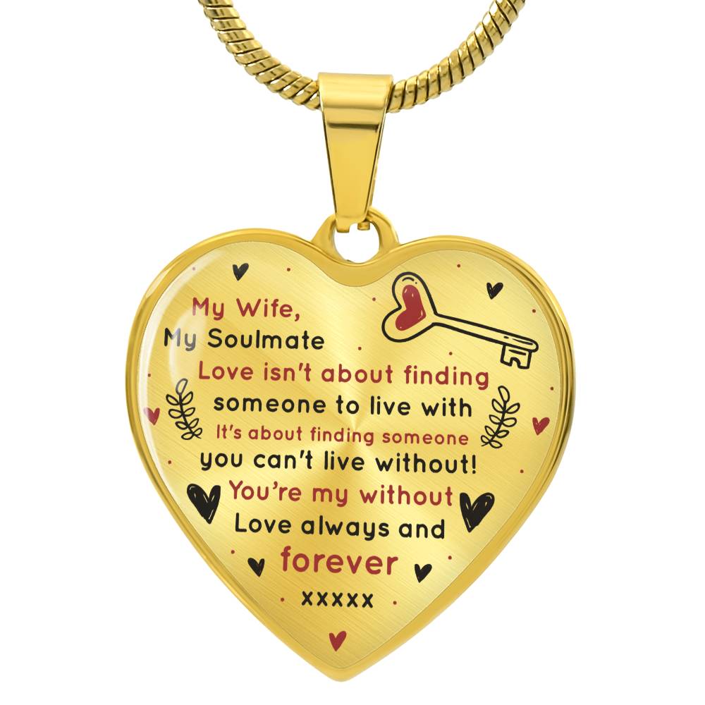 To My Wife Necklace