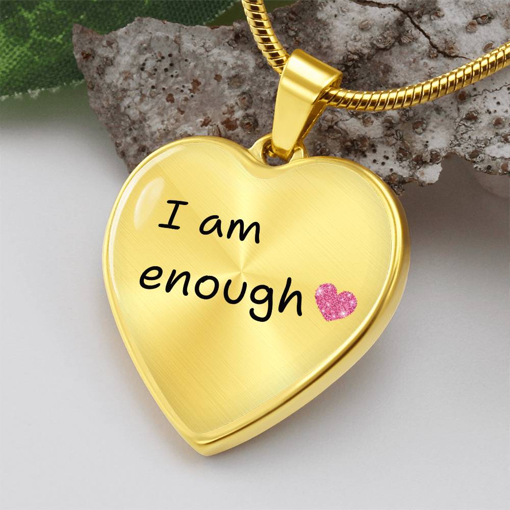 I Am Enough Necklace -Personalized