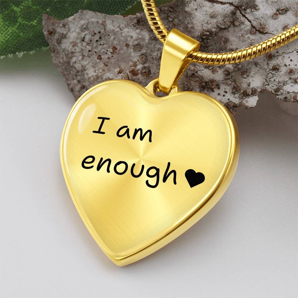I Am Enough Necklace -Personalized