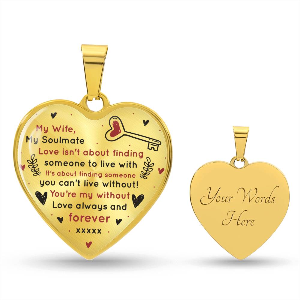 To My Wife Necklace