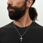 To Our Son From Mom and Dad Engraved Cross Necklace