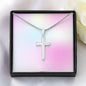Custom Cross Necklace for Girls