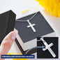 Engraved Cross Necklace