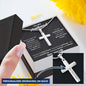 To My Husband | Personalized Stainless Steel Cross with Message Card