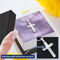 Engraved Cross Necklace