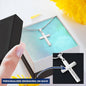 Engraved Cross Necklace