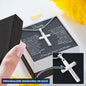 Father of the Bride Gift | Personalized Engraved Cross Necklace