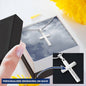 Engraved Cross Necklace