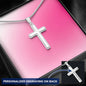 Custom Cross Necklace for Girls