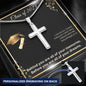 Class of 2023 Graduation Gift | Dreams | Engraved Cross Necklace