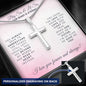 Big Sister and Little Sister Necklace | Personalized Cross Necklace
