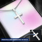 Cross Necklace for Girls - Personalized