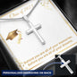 Class of 2023 | Dreams | Engraved Cross Necklace