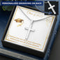 Class of 2023 | Dreams | Engraved Cross Necklace