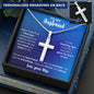 To My Husband | Personalized Cross Necklace