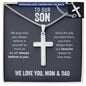 To Our Son from Mom and Dad - Funny Card Gift - Lose Sleep