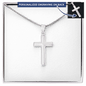 Big Sister and Little Sister Necklace | Personalized Cross Necklace
