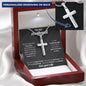 To My Husband | Personalized Cross Necklace