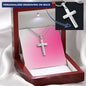 Custom Cross Necklace for Girls