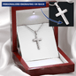 Big Sister and Little Sister Necklace | Personalized Cross Necklace