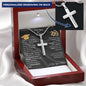Graduation Gift for Son | I Believe in You | Personalized Cross Necklace