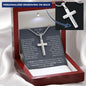 To My Son | I Thank God | Personalized Cross Necklace