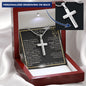 To Our Son | Believe in You | Personalized Cross Necklace