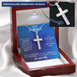 To My Husband | Personalized Cross Necklace