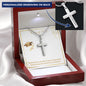 Class of 2023 | Dreams | Engraved Cross Necklace