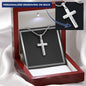 Boys Cross Necklace Personalized