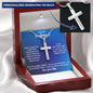 To My Husband | Personalized Cross Necklace