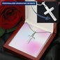Cross Necklace for Girls - Personalized