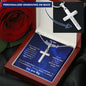 To My Husband | Personalized Cross Necklace