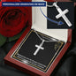 Graduation Gift | Dreams | Personalized Cross Necklace