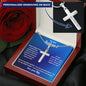 To My Husband | Personalized Cross Necklace