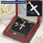 Class of 2023 | Dreams | Engraved Cross Necklace