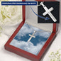 Engraved Cross Necklace
