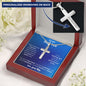 To My Husband | Personalized Cross Necklace