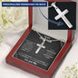 To My Husband | Personalized Cross Necklace