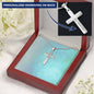 Engraved Cross Necklace