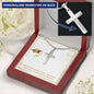 Class of 2023 | Dreams | Engraved Cross Necklace