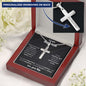 To My Husband | Personalized Cross Necklace