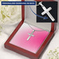 Custom Cross Necklace for Girls