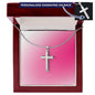 Custom Cross Necklace for Girls