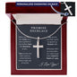 Promise Necklace | Personalized Engraved Cross Necklace