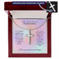 Big Sister and Little Sister Necklace | Personalized Cross Necklace