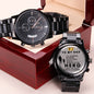 Always My Hero Watched | Engraved Watch for Dad