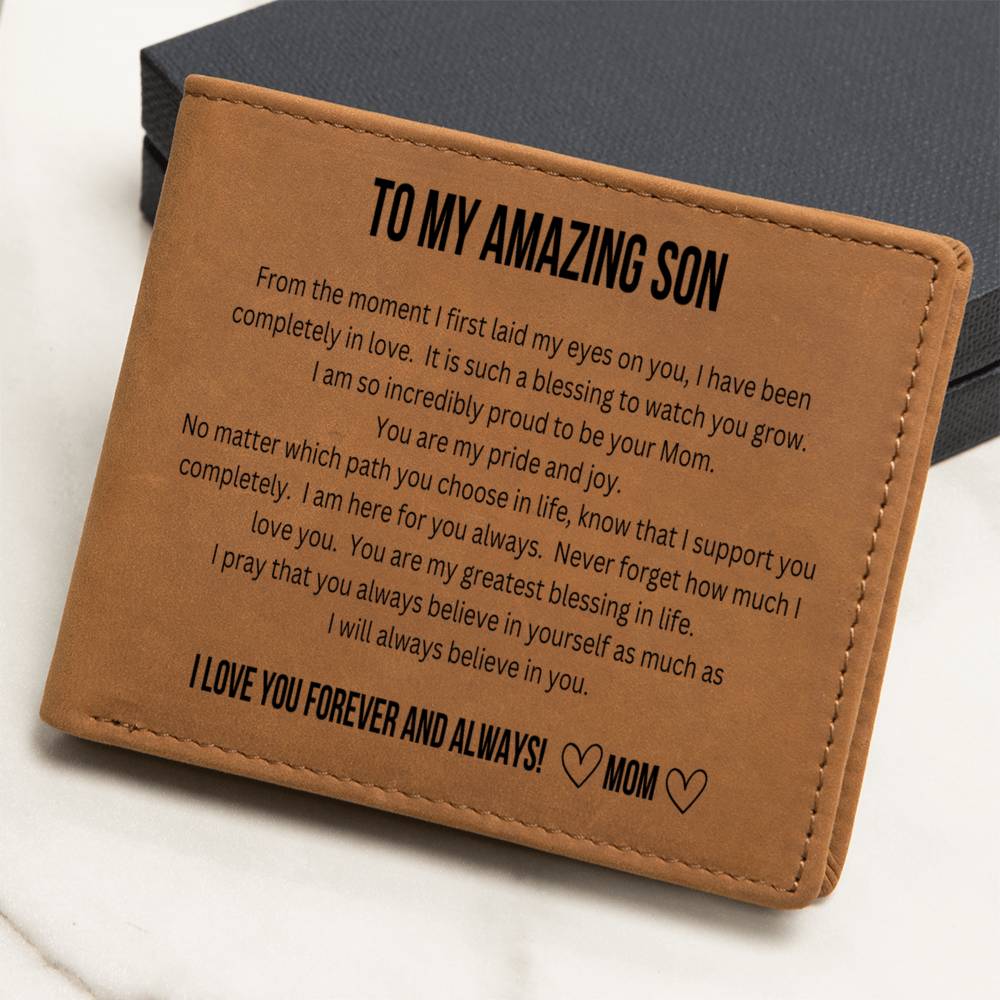 To My Amazing Son - Wallet